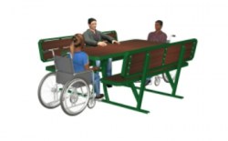 J016-002 - Picnic Table All Hardwood with Backrest (Thumbnail)5